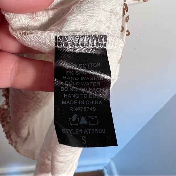 Wet Seal Racerback Sequin Tank Top - Picture 9 of 9